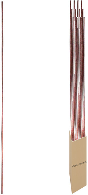 鐵絲 0.8 x 40cm 22 深咖啡色 100支, 1組