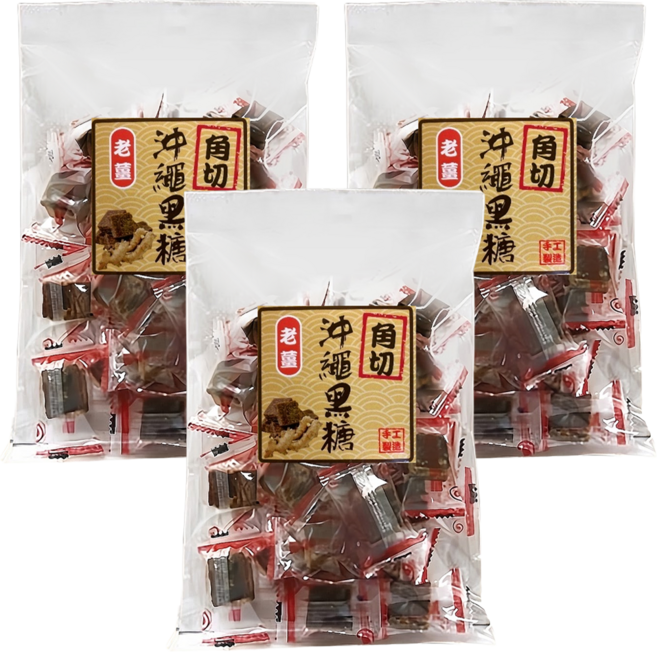 廣融 老薑沖繩黑糖, 165g, 1入, 3包