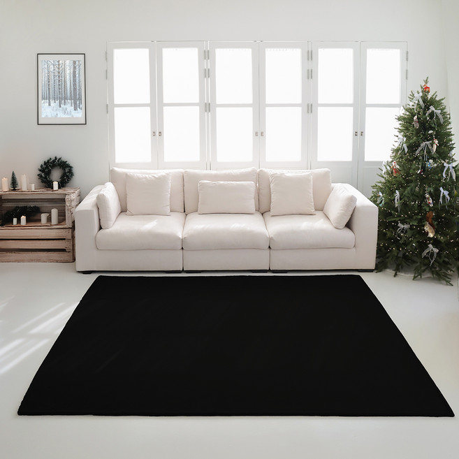 가온길카페트 소프트 터치 밍크 사각 카페트