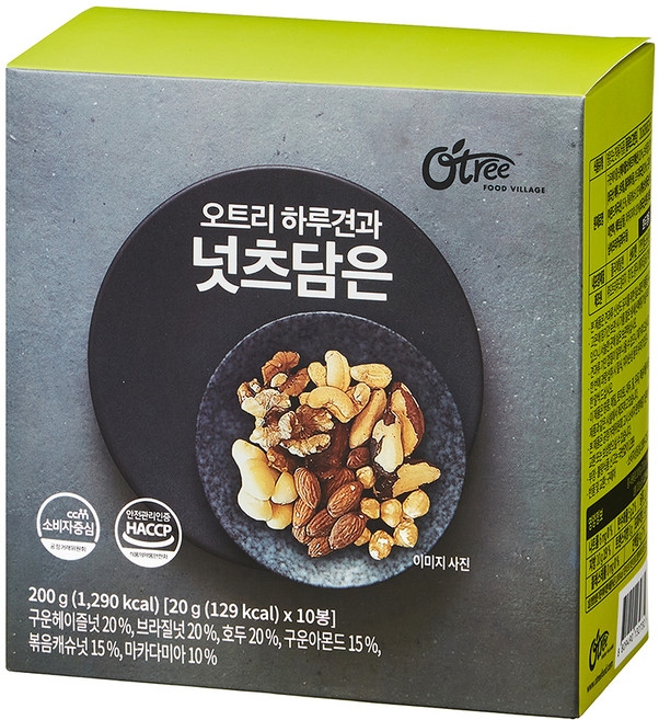 Otree 每日堅果 滿滿綜合堅果 100入 + 提袋, 2kg, 1個