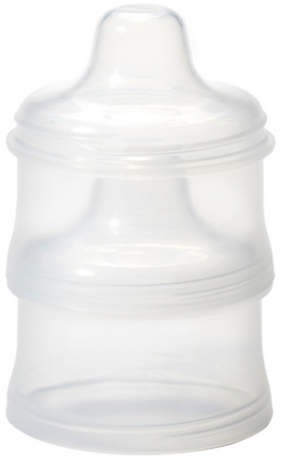 MOTHER-K 積木式奶嘴收納補充盒 2入, 透明色, 1組