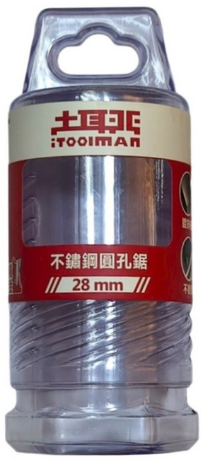 iTOOlmAn 土耳門 SUPERIOR 不鏽鋼圓穴鋸 CTHS-28 100g, 1支