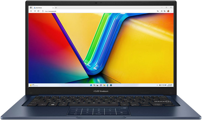 ASUS 華碩 Vivobook 14 文書效能筆電 i5-1334U 14吋 原廠保固, 藍色, X1404VA-0251B1334U, 512GB SSD, 8GB DDR4, WIN11 Home