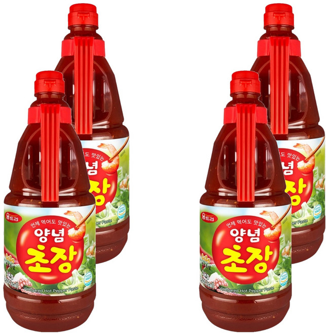 움트리 양념 초장, 2kg, 4개