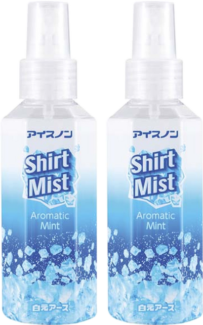 Hakugen Earth 白元 衣物涼感噴霧, 薄荷香味, 100ml, 2瓶