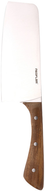 네오플램 우드 핸들 나이프 중식도, 혼합색상, 1개