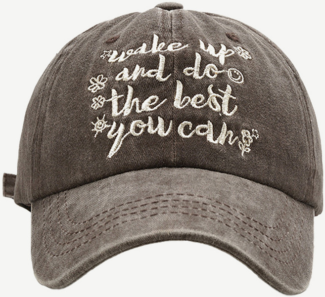 페이퍼먼츠 자수 레터링 빈티지 야구모자 23393