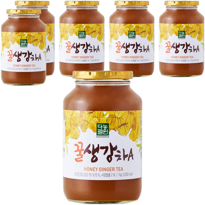 다농원 꿀생강차A, 1kg, 1개입, 6개