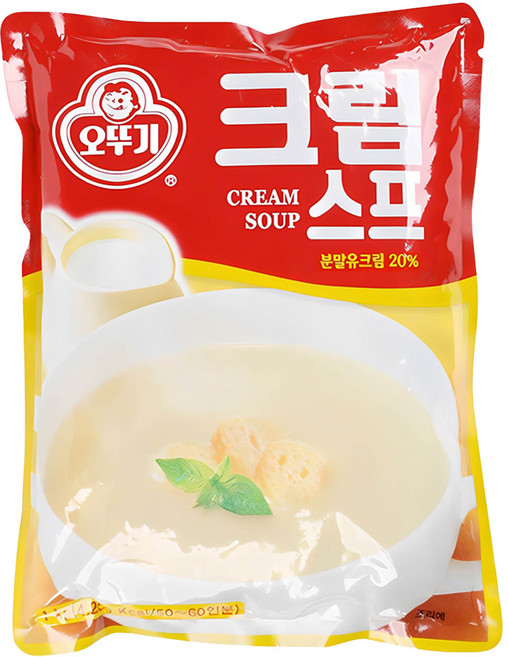 오뚜기 크림스프, 1kg, 1개