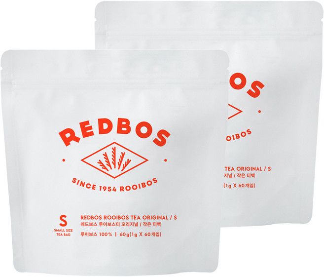 레드보스 루이보스티 오리지널, 1g, 60개입, 2개