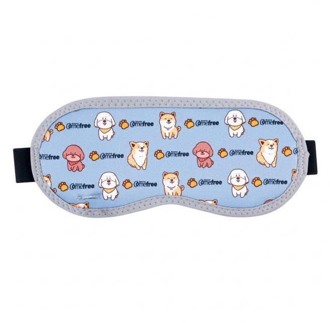 Comefree 定時溫控熱敷眼罩 萌犬, 1個