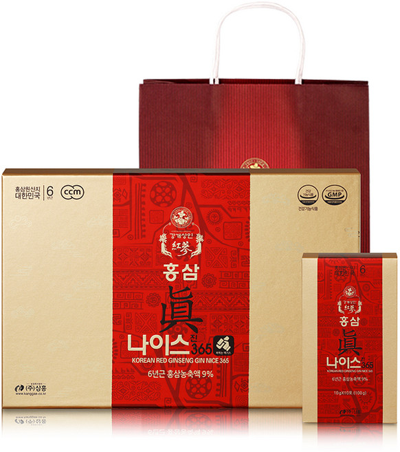강개상인 홍삼진 나이스365 + 쇼핑백, 300g, 1개