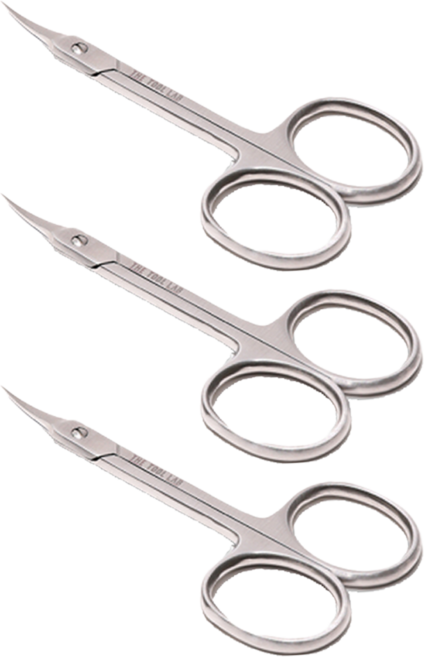 더툴랩 아이브로우 가위, 3개, 실버