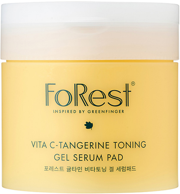 그린핑거포레스트 귤타민 비타토닝 겔 세럼패드 150ml, 1개, 75매입