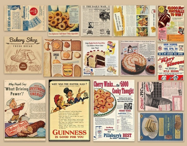 레트로 감성 포스터 엽서 15p 세트