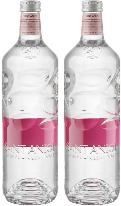 SANT ANIOL 聖艾諾 火山岩氣泡水, 750ml, 2瓶