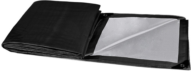 리브스포 아웃도어 방수포 천막, 블랙