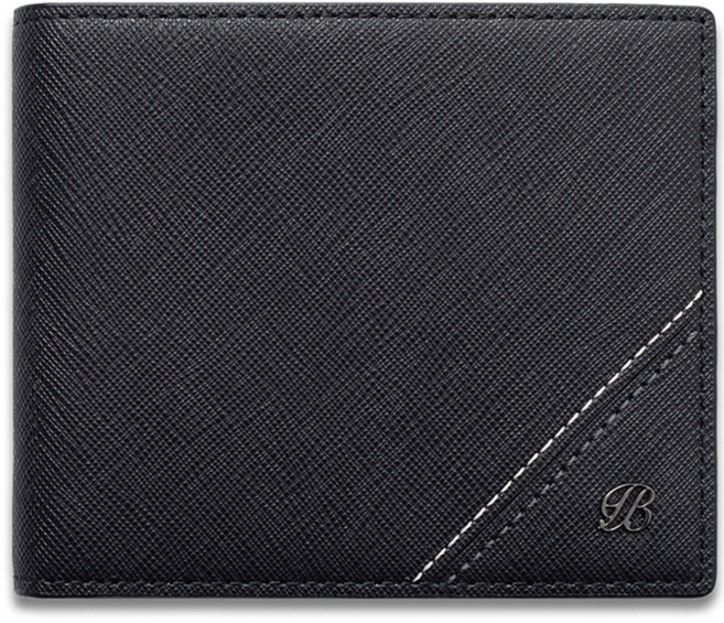 블랑플뢰르 소가죽 엘레강스 반지갑