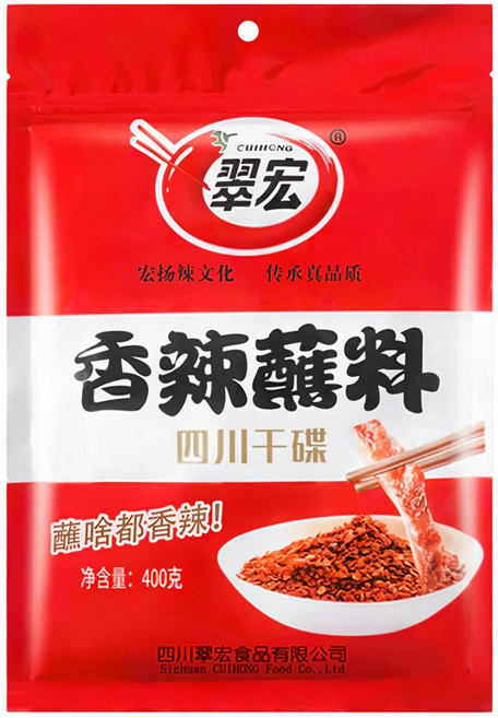翠宏 香辣蘸料, 400g, 1袋