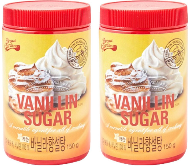 브레드가든 착한 바닐라설탕, 150g, 2개