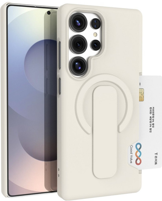 굿밸류 맥세이프 그립 매트 PC 카드 휴대폰 케이스