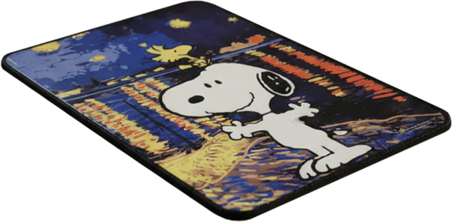 PEANUTS 史努比 大師滑鼠墊, 隆河上的星夜, 1個