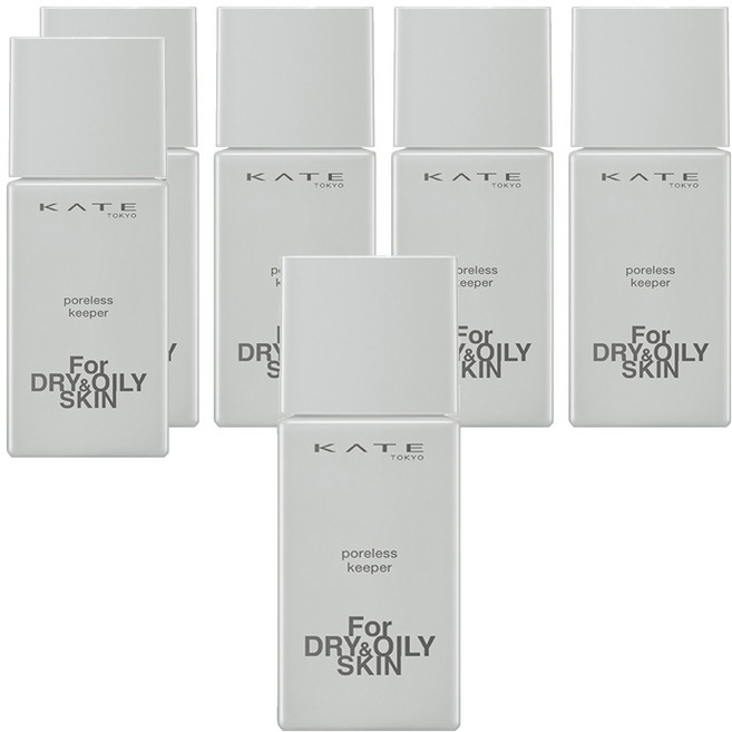 KATE 凱婷 毛孔神隱妝前乳 混合肌 台灣公司貨 25ml, 6個, 膚色
