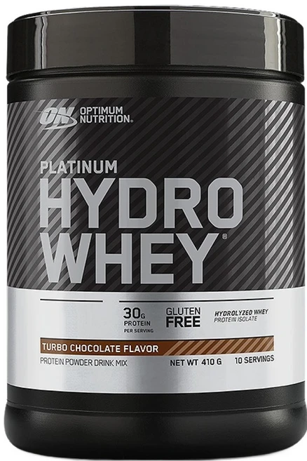 옵티멈뉴트리션 플래티넘 하이드로웨이 프로틴 파우더 초콜릿맛 10회분, 410g, 1개 - 쿠팡