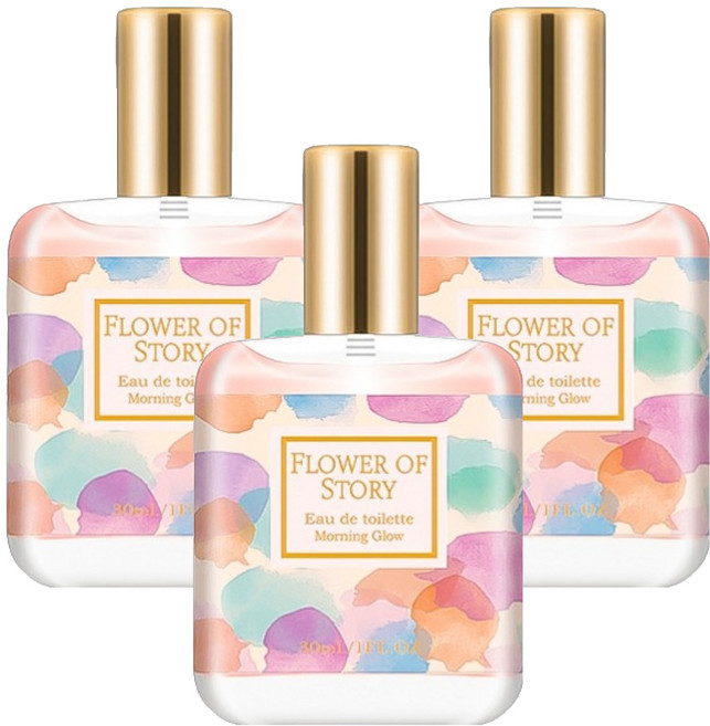 小麥購物 S107花之物語香水, 30ml, 3入