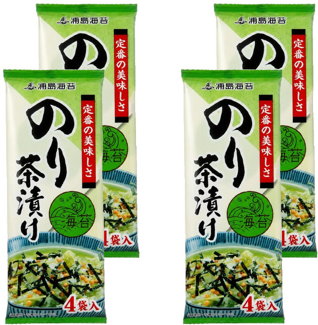 浦島海苔味茶泡飯 4入, 4個, 20.4g