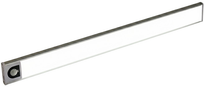 免鑽孔超薄LED感應燈 CAOLB001B4 銀色 40cm, 白光, 1盒