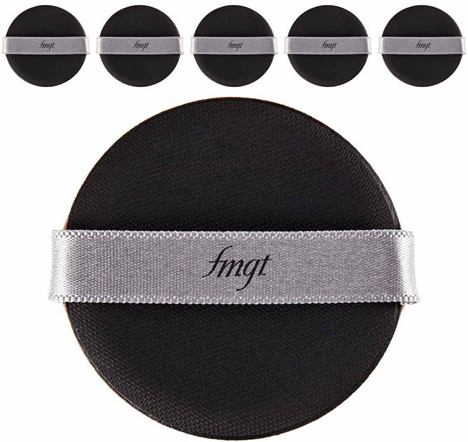 fmgt 데일리 에어 피팅 쿠션 퍼프, 혼합색상, 6개