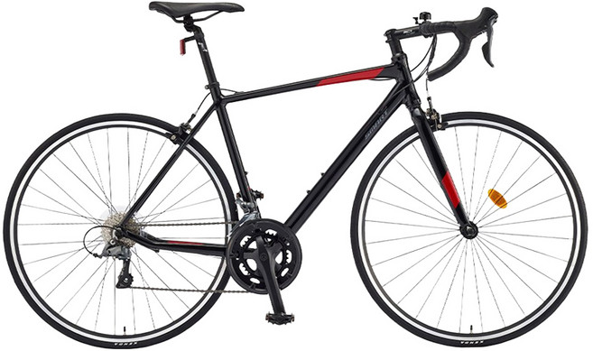 스마트 700C 아르티니 로드 알루미늄 림 브레이크 10.7kg 신장 175~185cm, 블랙, 1개