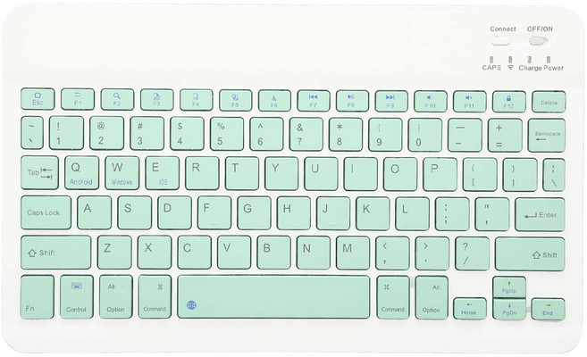 HONG JIN 宏晉 藍芽鍵盤, 蒂芬妮綠, B215, 剪刀腳結構