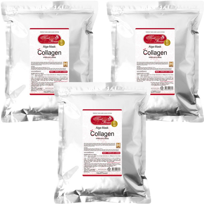 메디플라워 모델링팩 콜라겐, 1개입, 3개