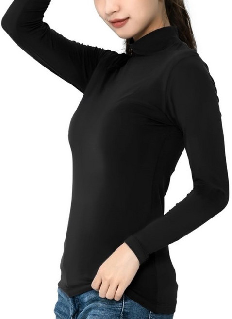 GIAT 吉亞特 女款 捍溫立領吸濕發熱衣 839834