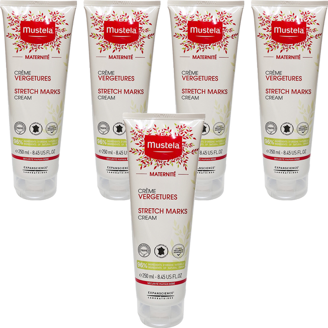 mustela 慕之恬廊 慕之孕孕膚霜 有香, 250ml, 5件