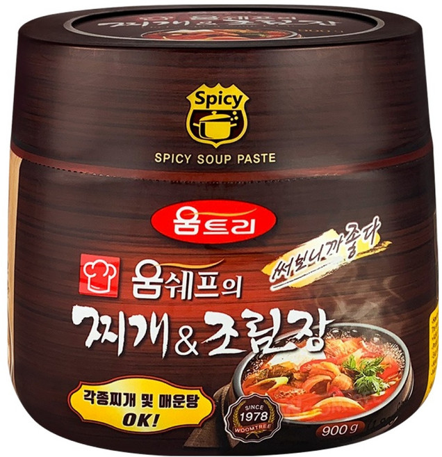 움트리 움쉐프의 찌개&조림장, 900g, 1개