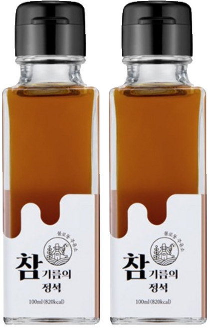 Bullodong Sesame Oil Station 芝麻香油, 100ml, 2個