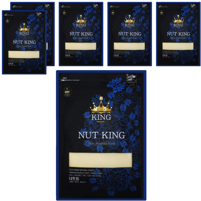 너트킹 아몬드 분말 95%, 1kg, 6개