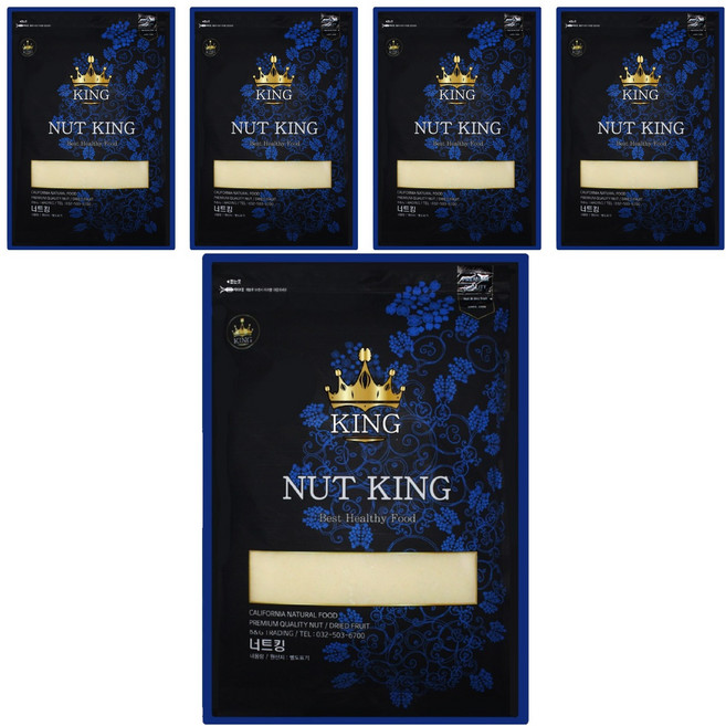 너트킹 아몬드 분말 95%, 1kg, 5개