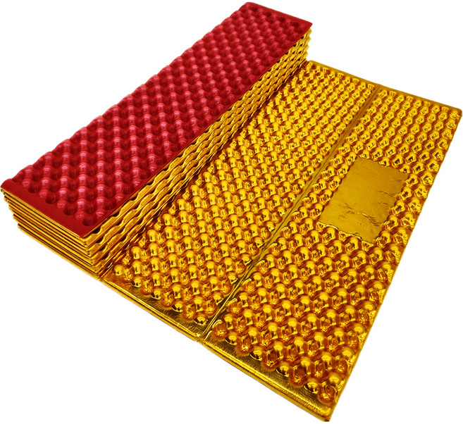 WEN LIANG 文樑 極地防寒睡墊, 紅色 + 金色