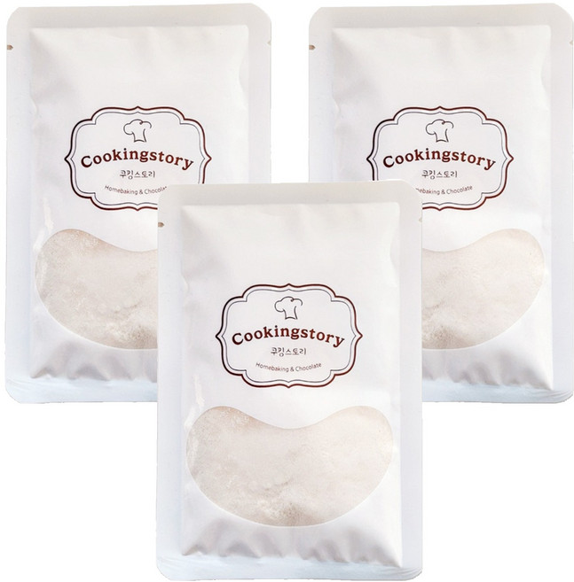 Cookingstory 寒天粉, 200g, 3個