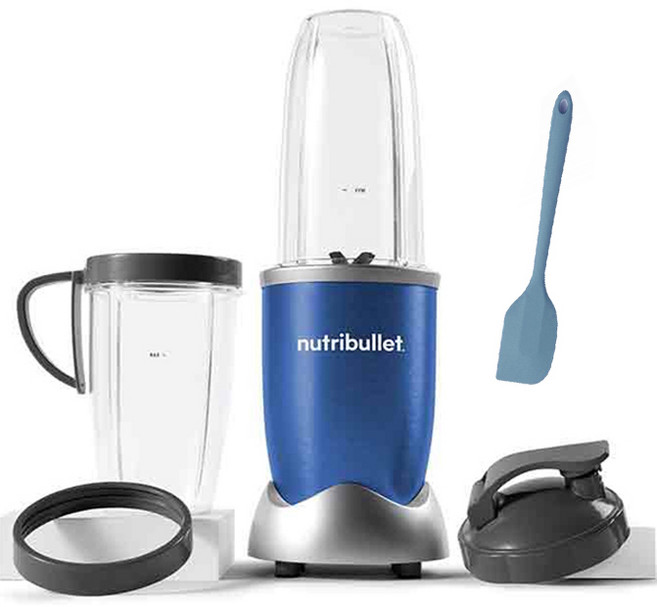 뉴트리불렛 주서믹서기 블루 + 미니 스패출러 NB908BL