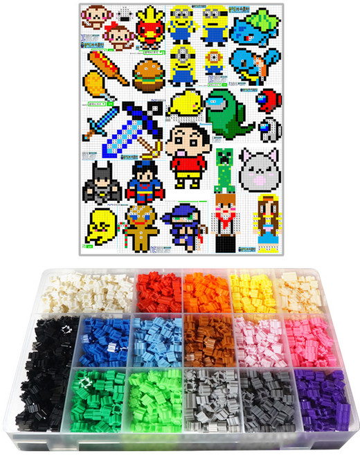 블럭N스토리 디폼블럭 세트, 남아1, 1세트