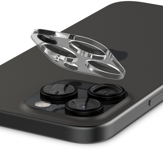 슈피겐 카메라 강화유리 필름 글라스 tR 옵틱 크리스탈클리어 AGL05761 2p, 1개