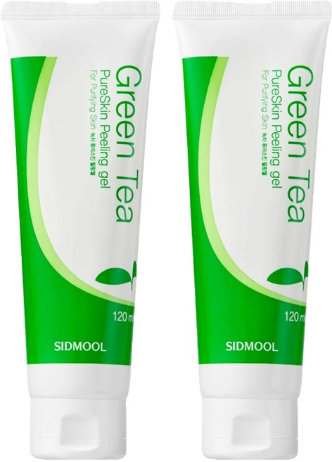 시드물 녹차 퓨어스킨 필링 젤, 120ml, 2개 - 쿠팡