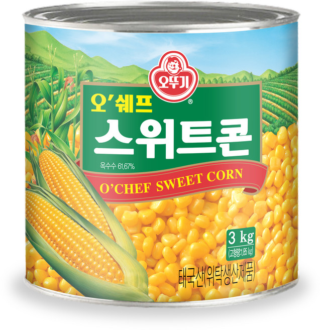 오뚜기 스위트콘 3kg, 1개