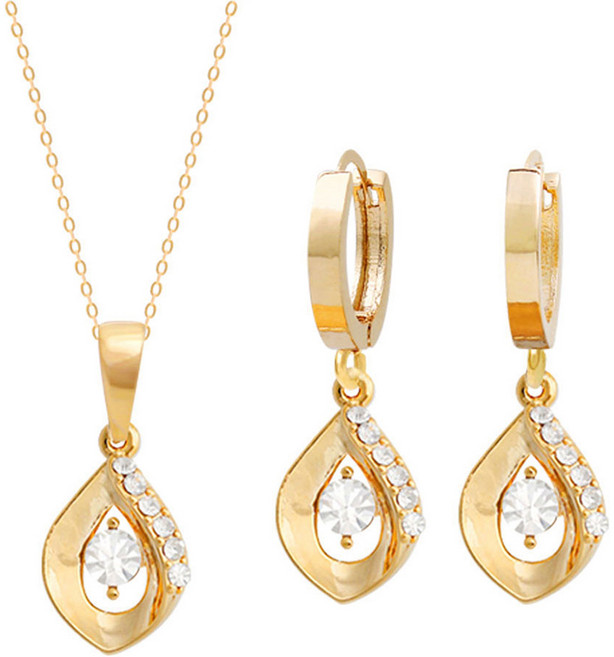 MINIART 14K金造型項鍊 NP311 + 造型耳環 B1360 + 禮物袋