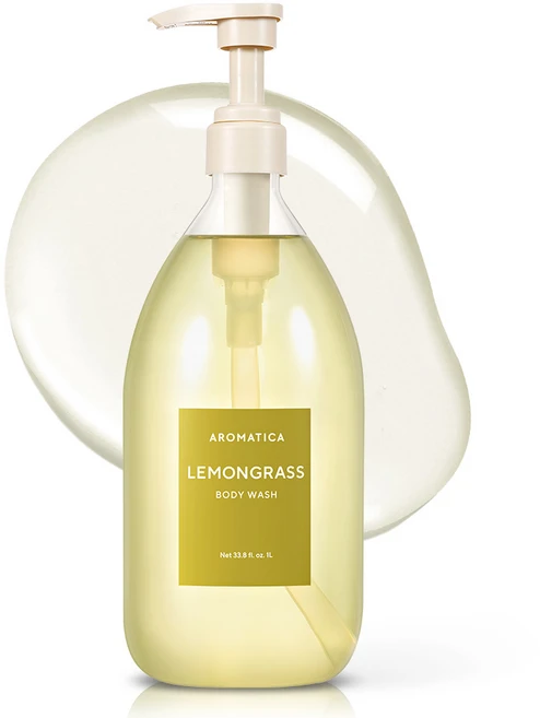 아로마티카 레몬그라스 바디워시, 1L, 1개 - 쿠팡
